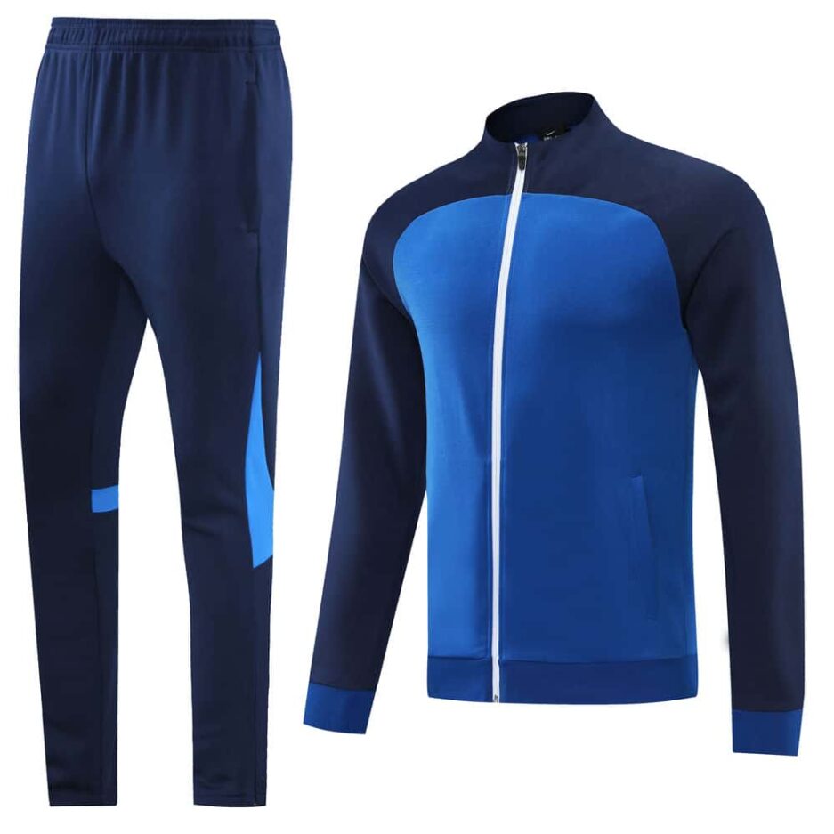 Royal Blue Training Tracksuit Set - Style B (S-2XL)