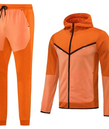 Orange Training Tracksuit Set - Style A (S-2XL)
