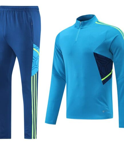 Sky Blue Training Tracksuit Set - Style A (S-2XL)