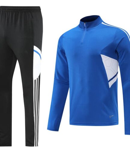 Royal Blue Training Tracksuit Set - Style C (S-2XL)