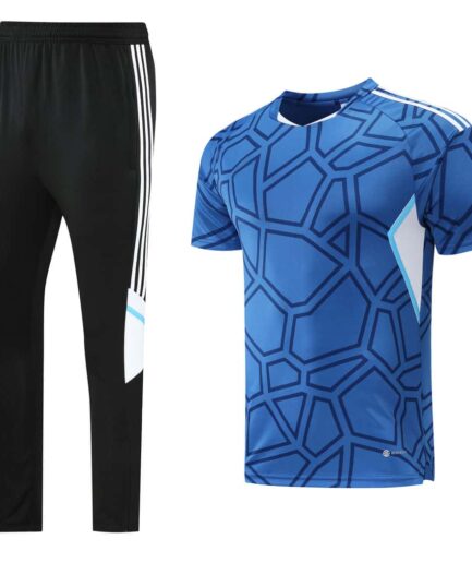 Royal Blue Training Tracksuit Set - Style A (S-2XL)