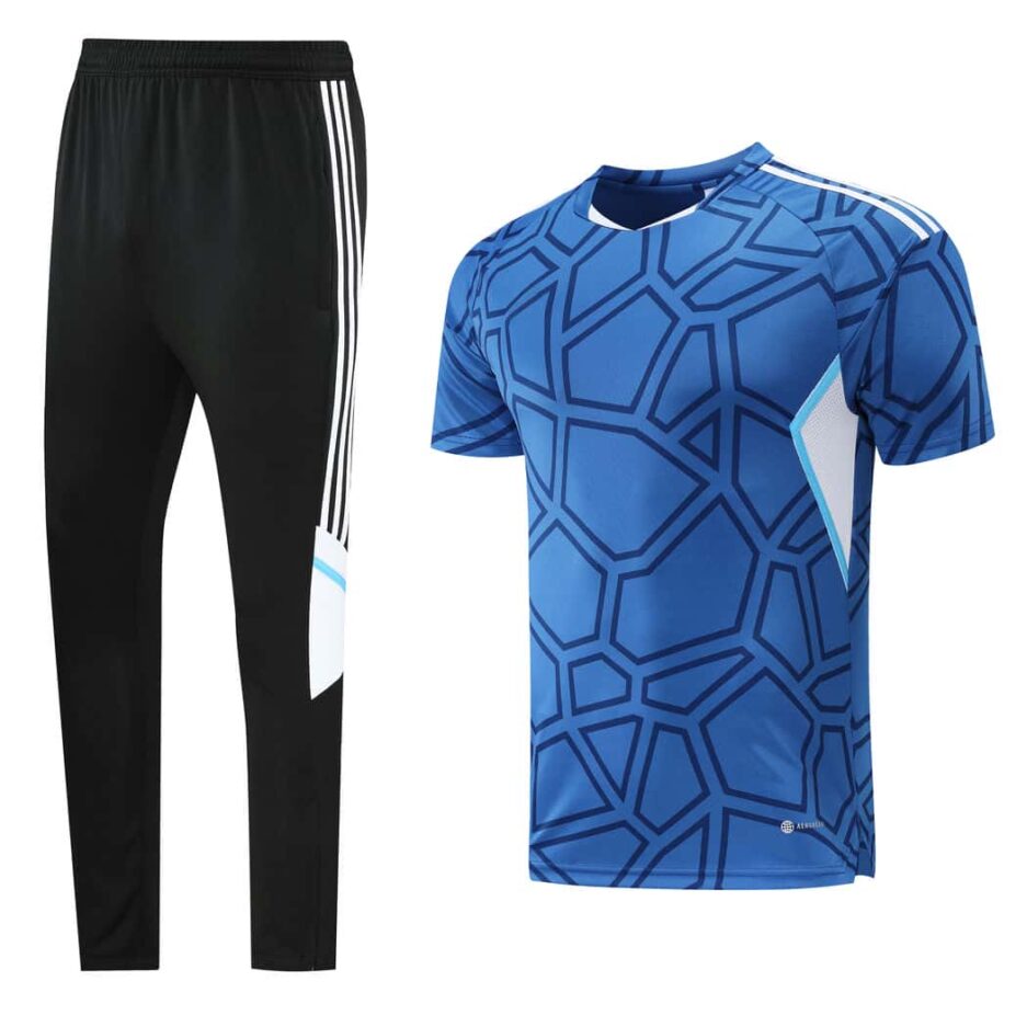 Royal Blue Training Tracksuit Set - Style A (S-2XL)