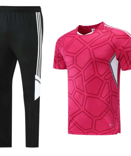 Rose Pink Training Tracksuit Set - Style A (S-2XL)
