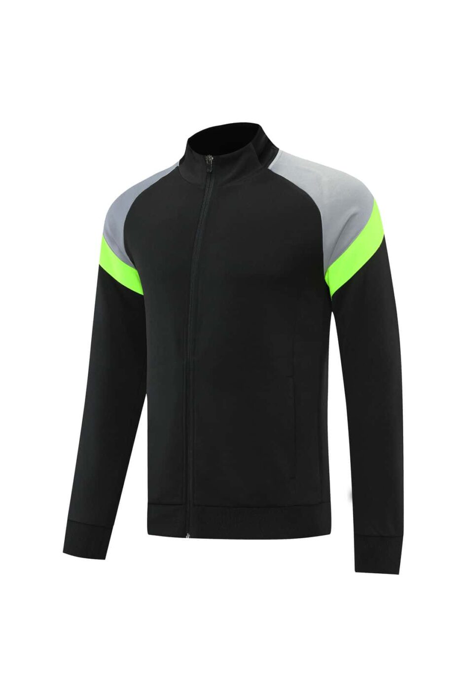 Black & Grey Training Tracksuit Set - Style C (S-2XL) - 图片 4