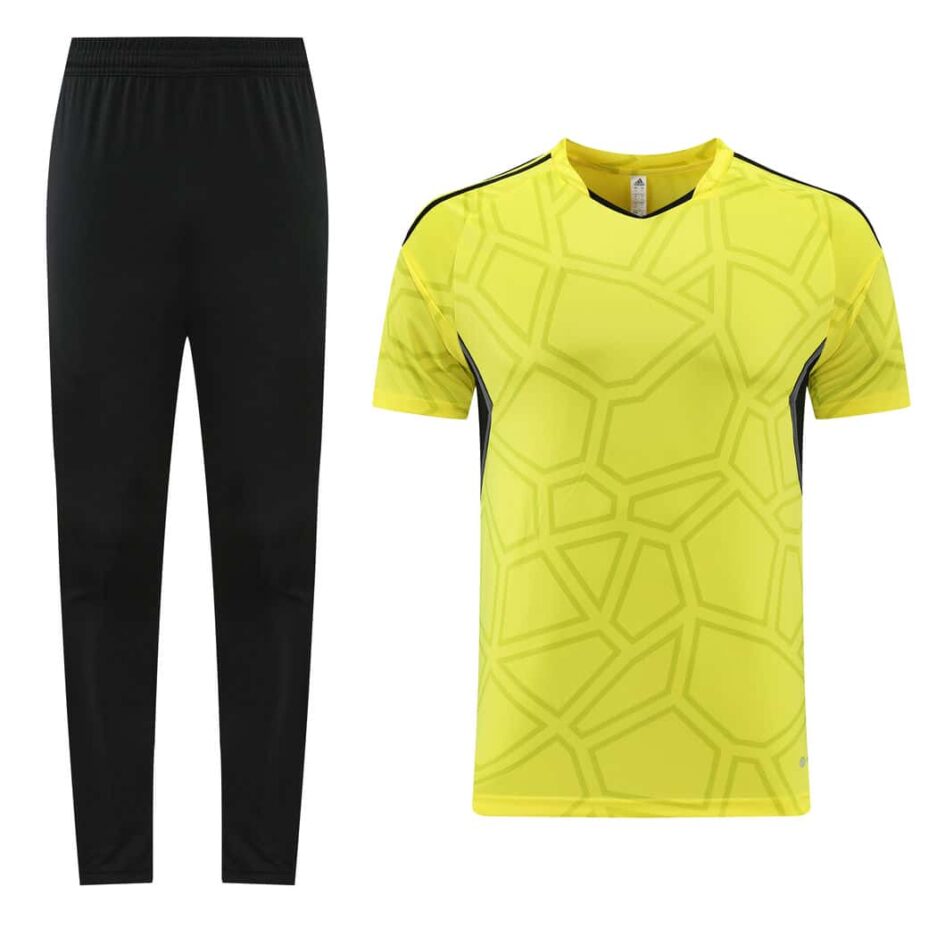 Yellow Training Tracksuit Set - Style A (S-2XL) - 图片 7