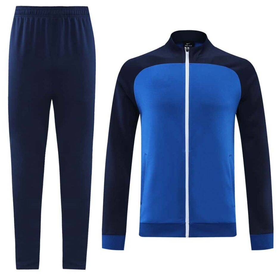Royal Blue Training Tracksuit Set - Style B (S-2XL) - 图片 7