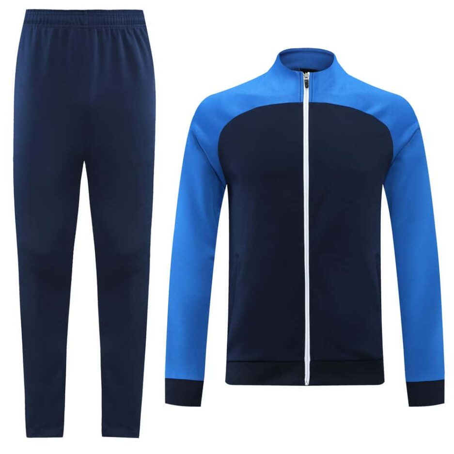 Navy Blue Training Tracksuit Set - Style B (S-2XL) - 图片 7