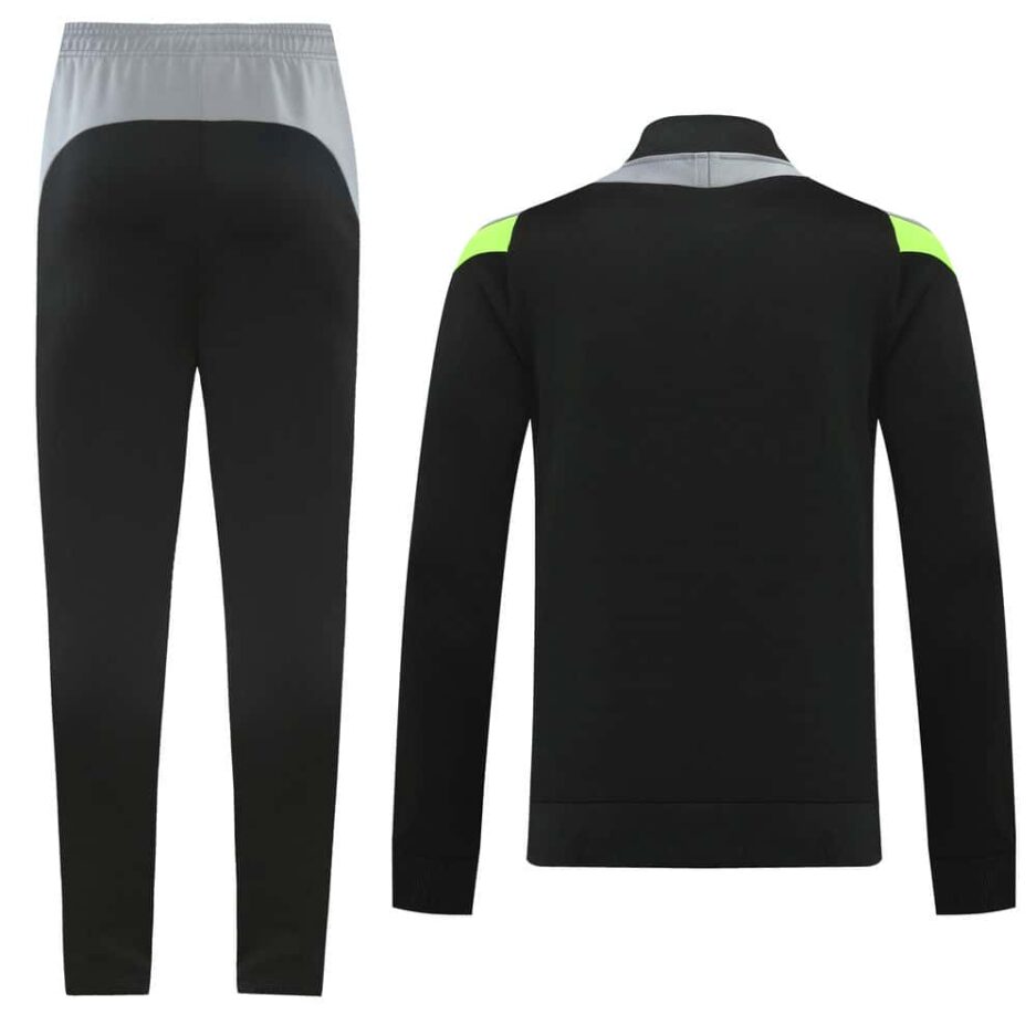 Black & Grey Training Tracksuit Set - Style C (S-2XL) - 图片 7