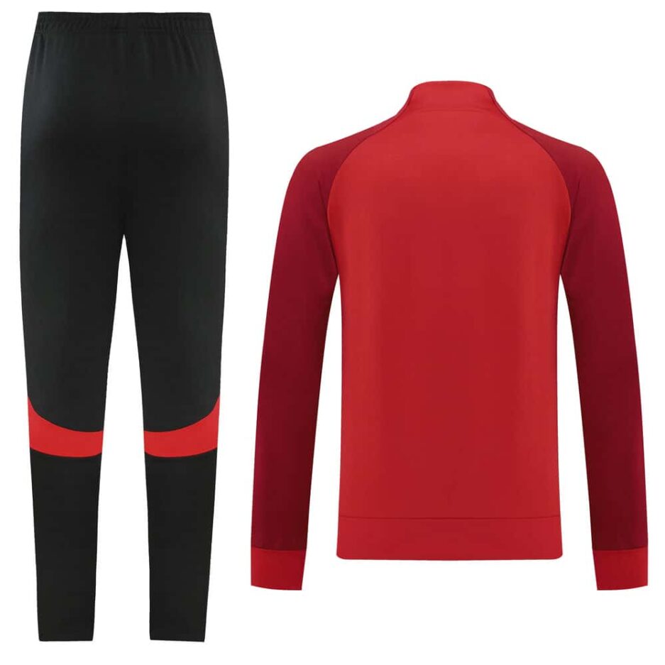 Maroon Training Tracksuit Set - Style B (S-2XL) - 图片 8