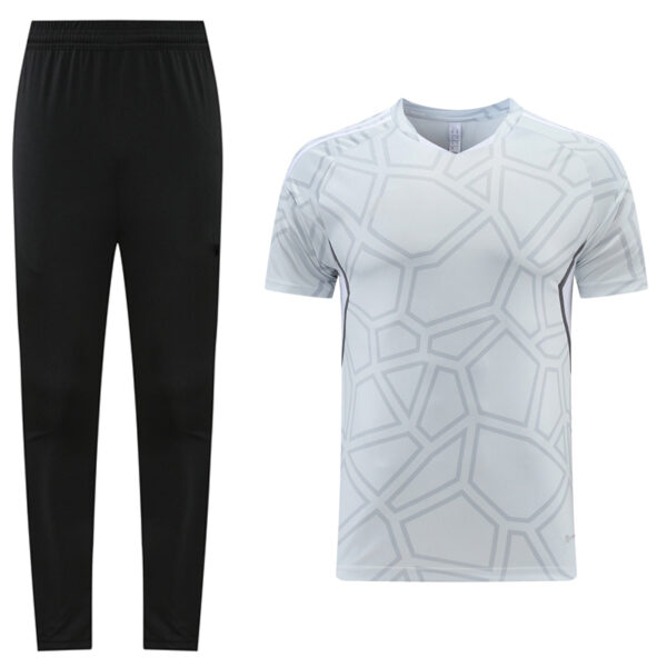 Light Grey Training Tracksuit - Style A - Image 5