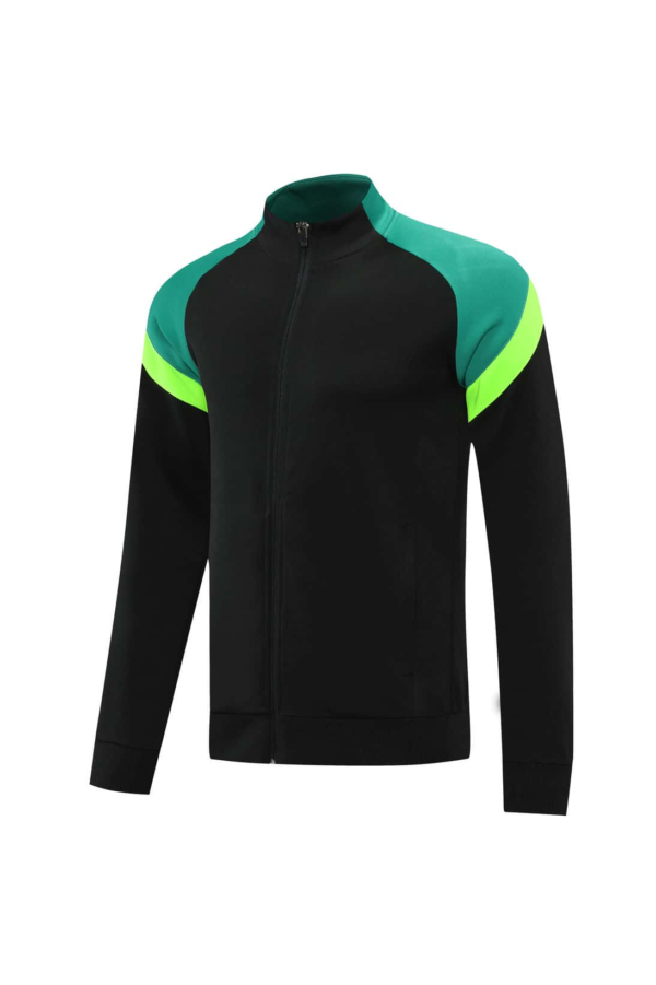Black Green Training Tracksuit - Style C - Image 5