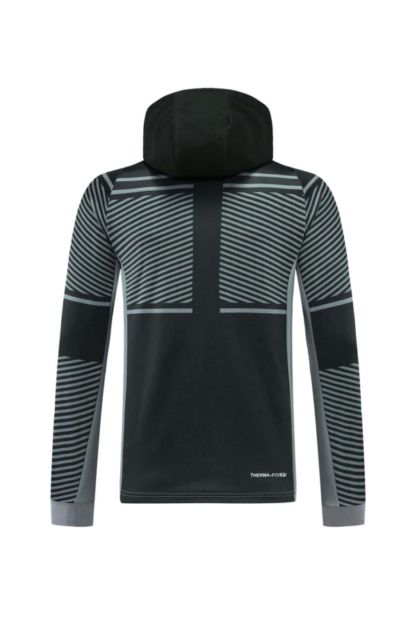 Black Grey Training Tracksuit - Style D - Image 5