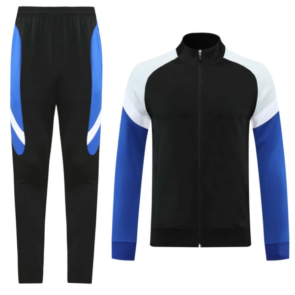 Black Blue Training Tracksuit - Style C - Image 7