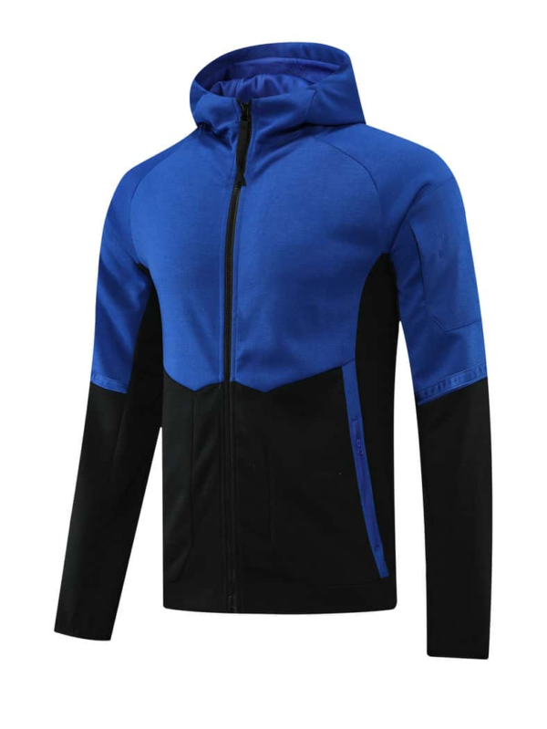 Black Blue Training Tracksuit - Style D - Image 7