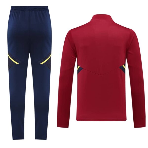 Maroon Training Tracksuit - Style A - Image 7