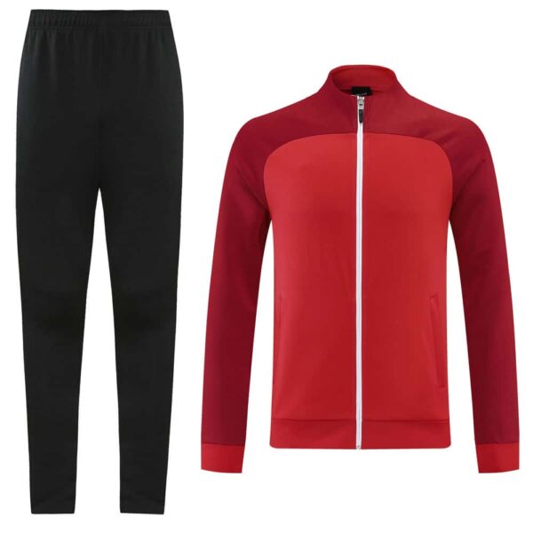 Maroon Training Tracksuit - Style B - Image 7