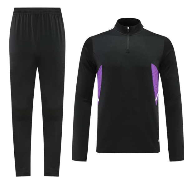 Black Purple Training Tracksuit - Style A - Image 7