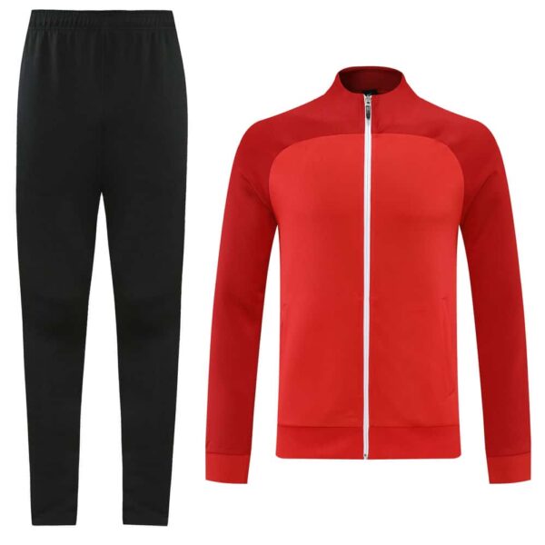 Bright Red Training Tracksuit - Style A - Image 8