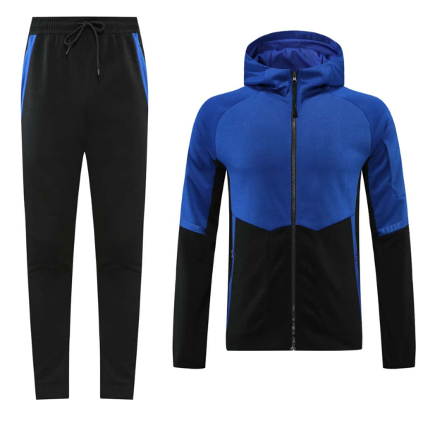 Black Blue Training Tracksuit - Style D - Image 8