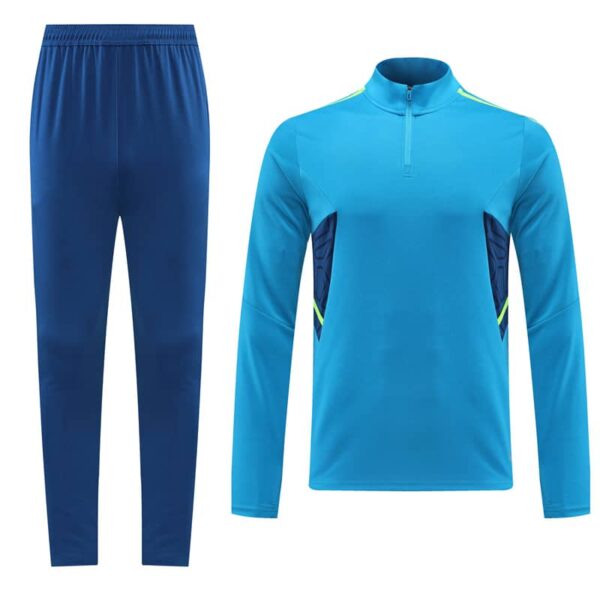 Sky Blue Training Tracksuit - Style A - Image 8