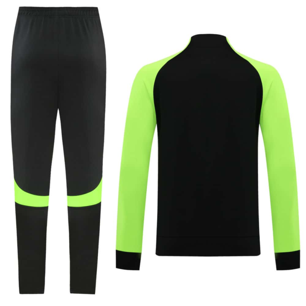 Black Green Training Tracksuit - Style D - Image 8