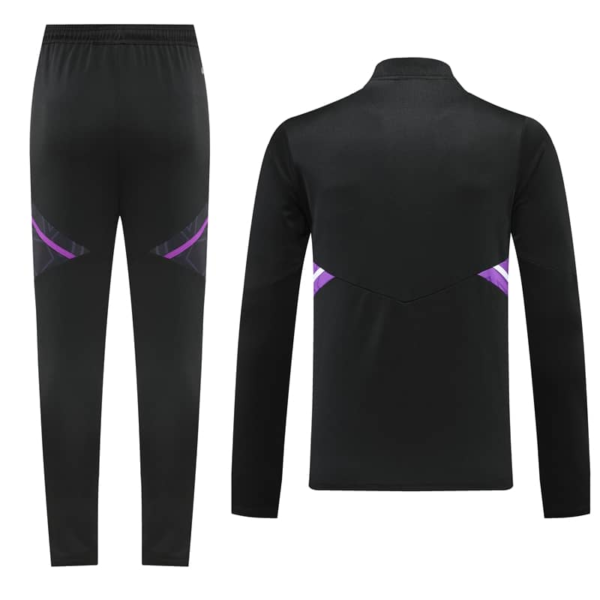 Black Purple Training Tracksuit - Style A - Image 8