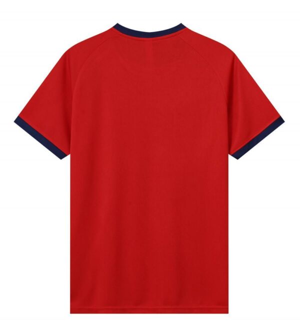 Red Geometric Pattern Jersey - Image 2