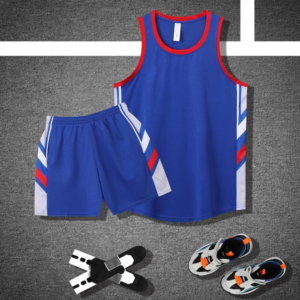 Blue Arrow Panel Basketball Set
