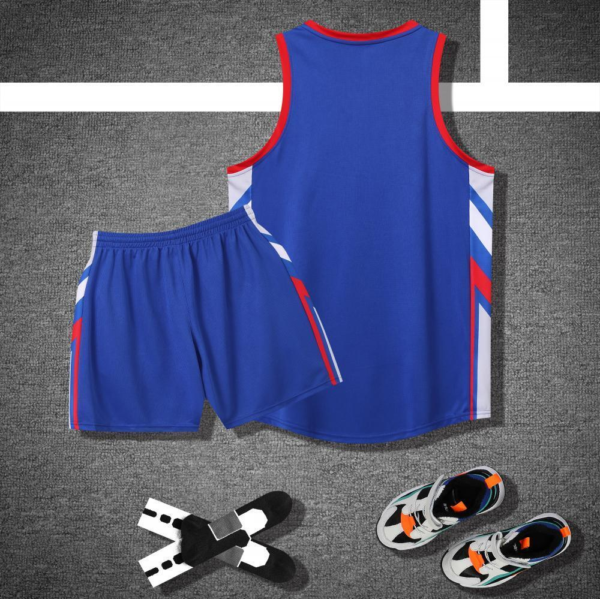 Blue Arrow Panel Basketball Set - Image 2