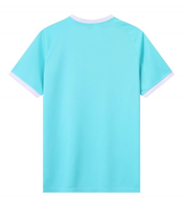 Pink Cyan Geometric Gradient Jersey - Image 2