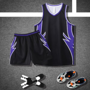 Black Lightning Panel Basketball Set