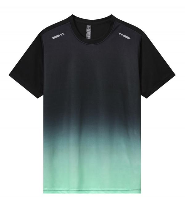 Black Green Gradient Jersey