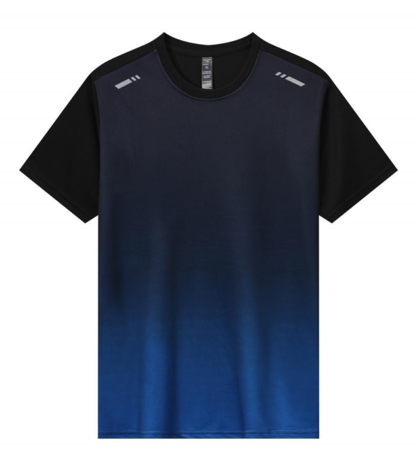 Black Blue Gradient Jersey