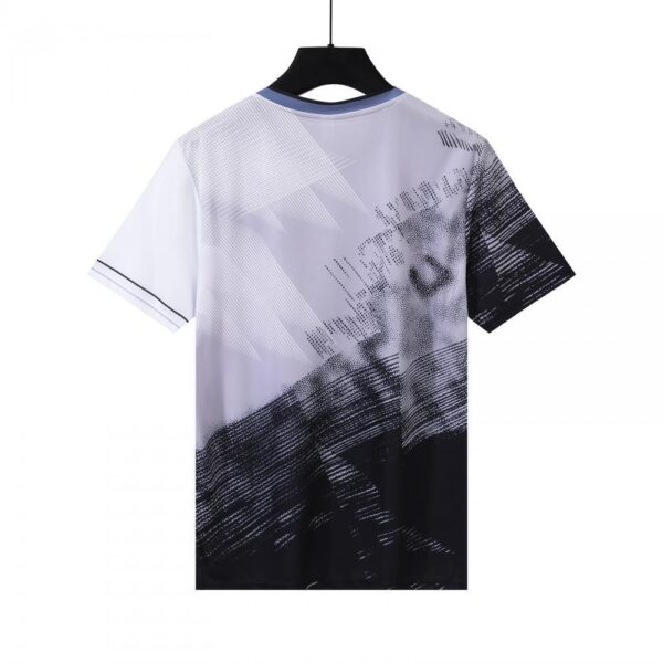 White Black Abstract Jersey - Image 2