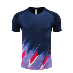 Navy Pink Purple Streak Training Jersey