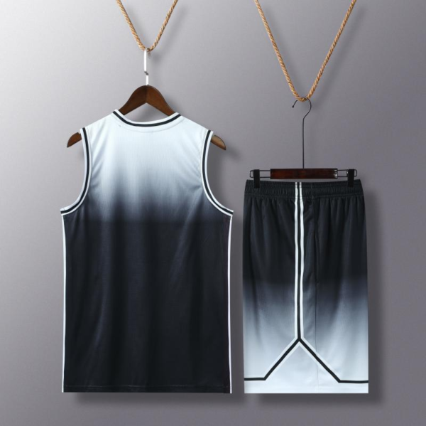 Black White Gradient Basketball Set - Image 2