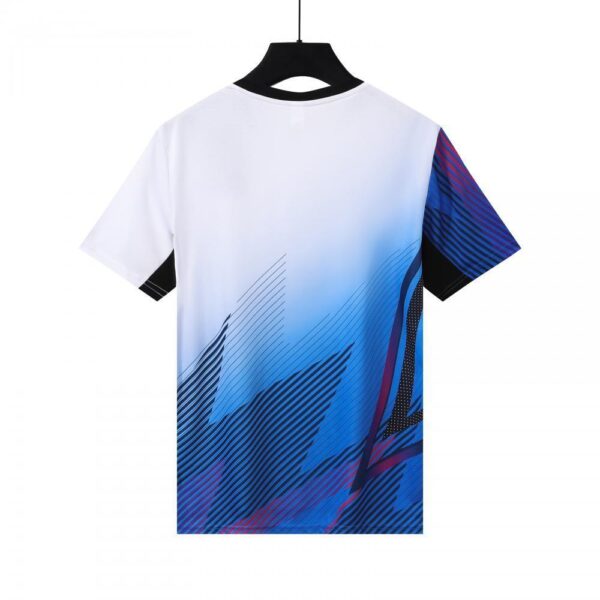 White Blue Wave Jersey - Image 2