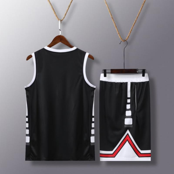 Black Block Panel Basketball Set - Image 2