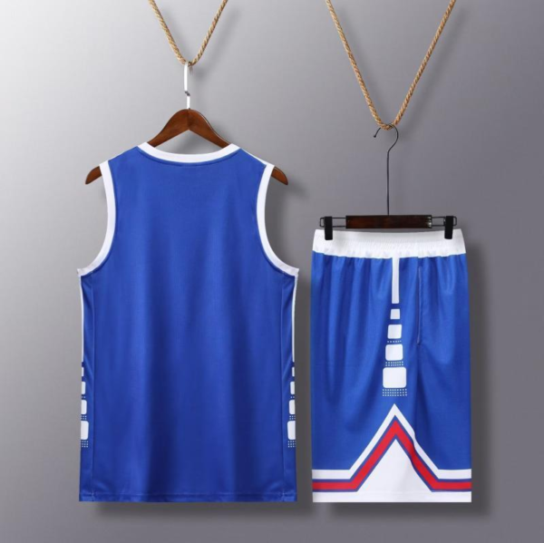 Blue Block Panel Basketball Set - Image 2