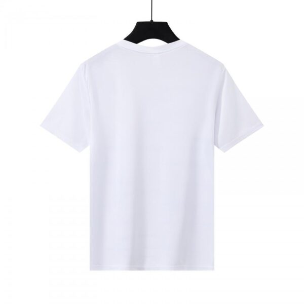 White Aqua Gradient Lines Training Jersey - Image 2